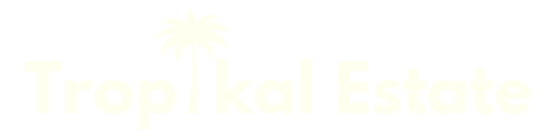 Tropikal estate logo landscape
